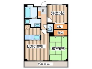 リバーサイド城南の物件間取画像